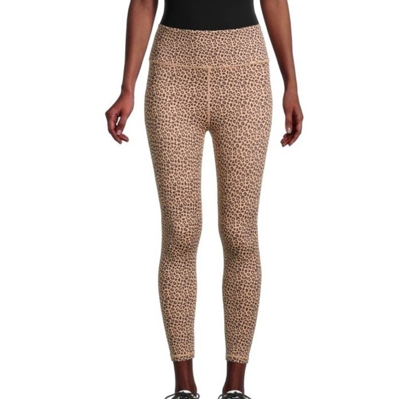 NWOT Anthropologie All Fenix Animal Print 7/8 Tight - XS - Picture 1 of 6